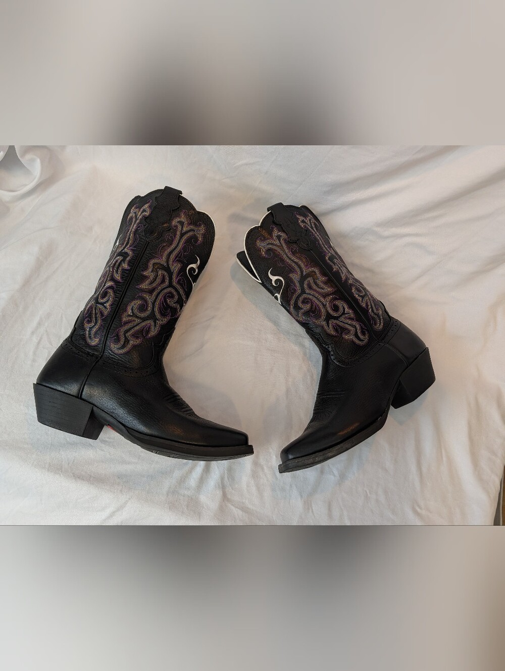JUSTIN Stampede Collection Style L2554 Womens 9C /Wide Boots - Picture 5 of 9